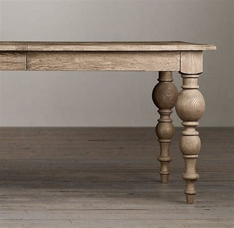 Since i've been lusting over the rh table for the last month, i was prepared to bite the bullet and order. Grand Baluster Restoration Hardware | Baluster dining