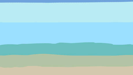 背景 浜辺の波と水面の描き方 うごイラ モンスターイラストの描き方ブログ