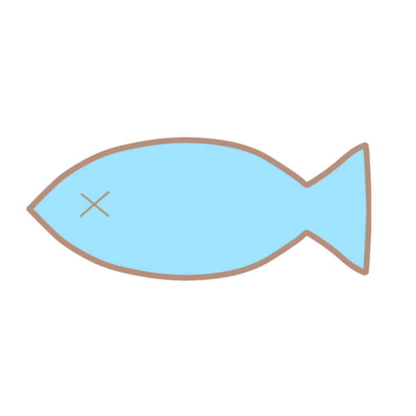弱っている魚のイラスト かわいいフリー素材が無料のイラストレイン