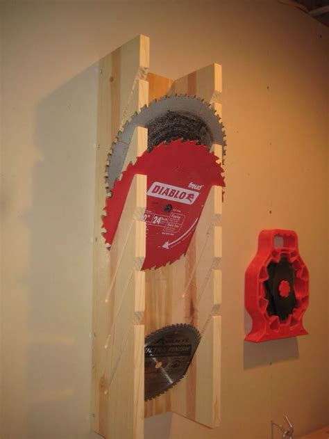 great diy storage  circular  blades woodworking
