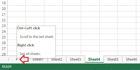 excel sheets tooltip