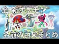 √無料でダウンロード！ ��ケモン キャラ 名前 由来 254346-ポケモン キャラ 名前 由来