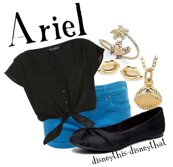 "Ariel" by disneythis-disneythat ❤ liked on Polyvore