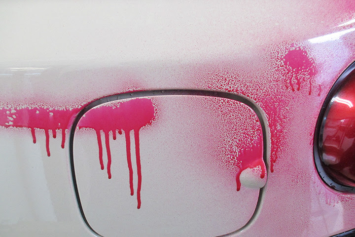 塗料 ペンキ スプレー の付着 車のペンキ 鉄粉 コンクリート付着物を除去 Vc Support