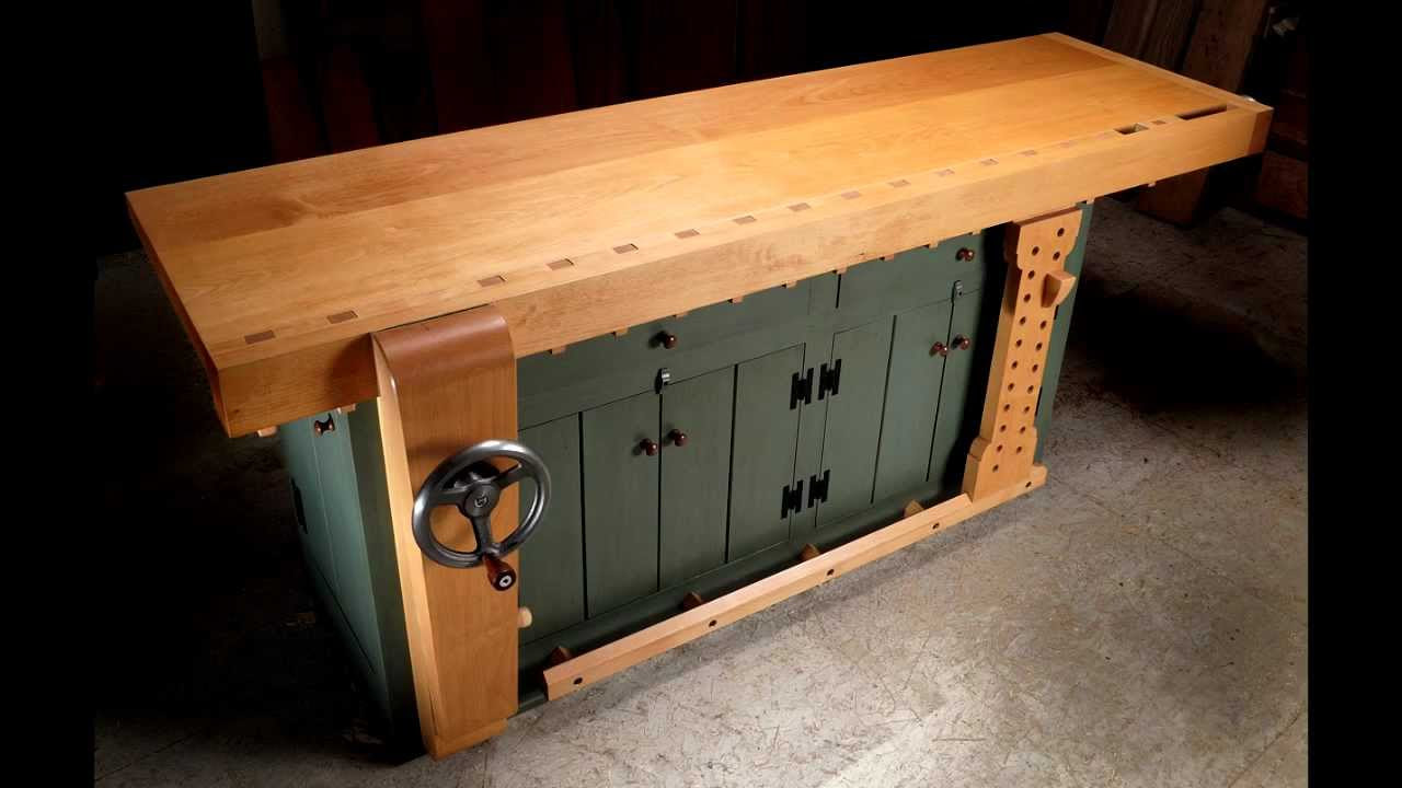 Shaker Bench Plans - YouTube