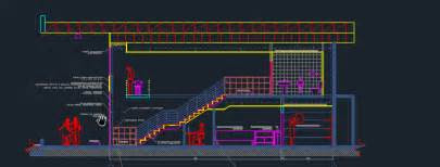 pizzeria  floor plans  details  dwg design detail