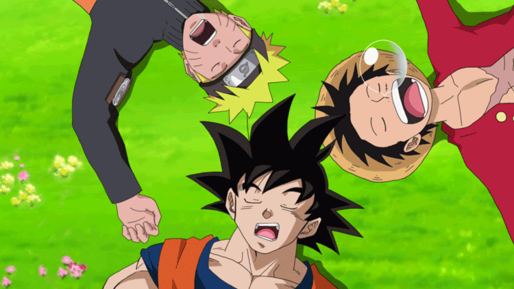 Goku ,Luffy i Naruto