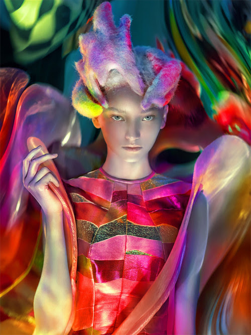 asylum-art-2: Colorful and Wavy Fashion Photography      on...