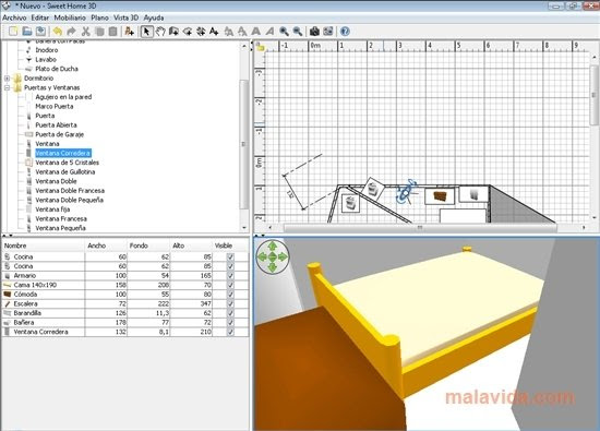 Sweet Home 3d En Espanol
