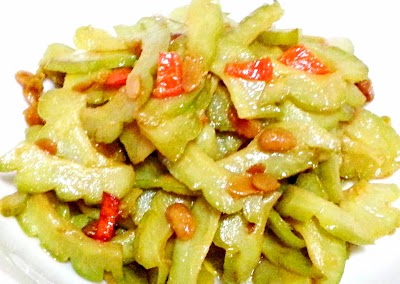 How to Prepare Super Quick Homemade Bittergourd with fermented soya bean