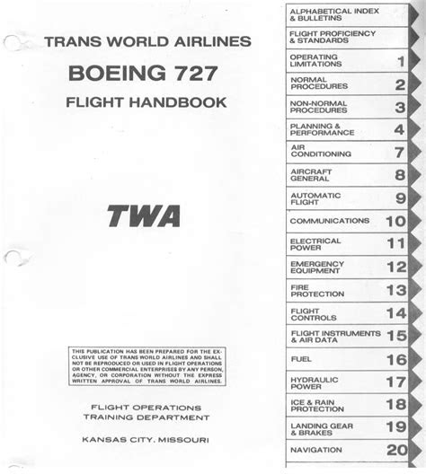 PDF Aircraft Maintenance Manual Boeing 727