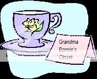 Grandma Bonnie's closet