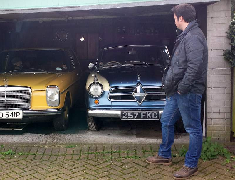 Olly RichmondJones has just bought Bob Brown39;s 1957 TS Saloon