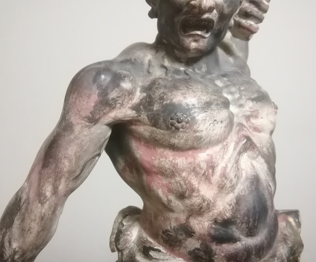 金剛力士像 阿形 M Arts リアル仏像 緻密現存仕様 茨木ver 河越御所 エンターテイメント研究所