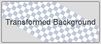 CSS3 transformation on background