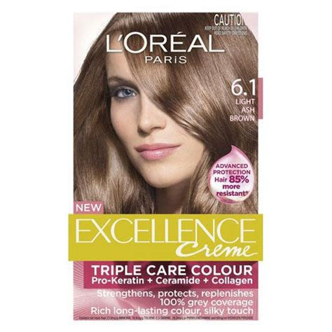 Protects even the most fragile hair. loreal hair colour light ash brown coloring ideas loreal hair color