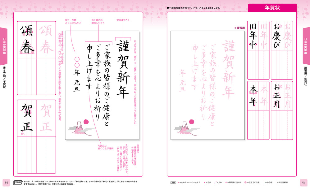 美しく正しい字が書ける 筆ペン字練習帳 和田康子 著 新星出版社