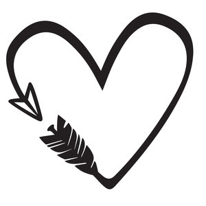 Download Double Heart Silhouette at GetDrawings | Free download