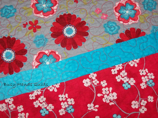 Seaside Cottage Lap / Baby Quilt