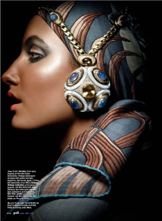 fashion magazines,elle us march 2010