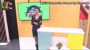 Maria Cerqueira Gomes sensual no Porto Canal