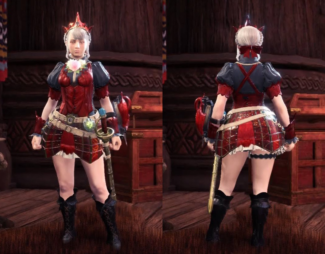 画像 Mhwアイスボーンでめちゃくちゃかわいい装備が完成したｗｗｗｗ げぇ速