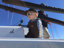 J/70 Vineyard Vines- skipper Charlie Baxter