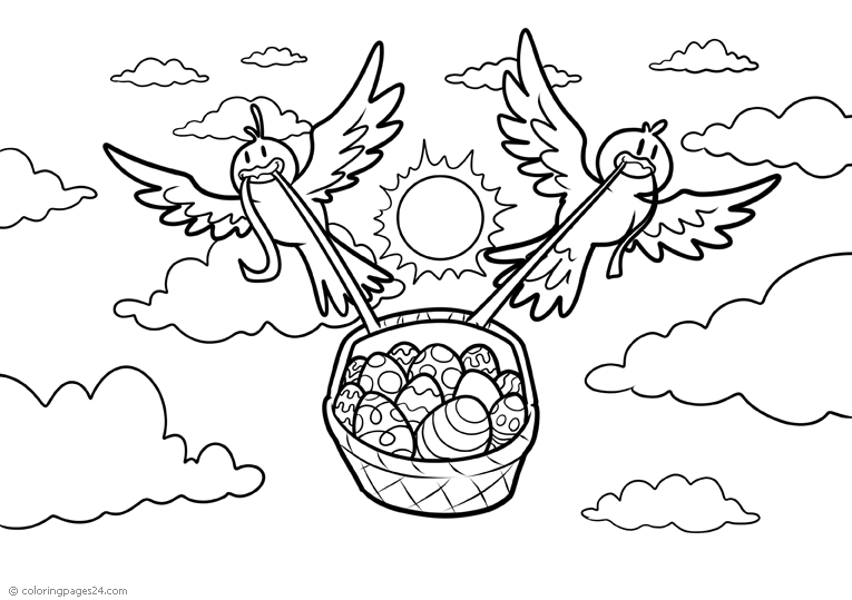 Easter 94 Coloring Pages 24