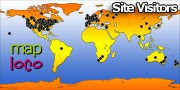 Locations of Site Visitors