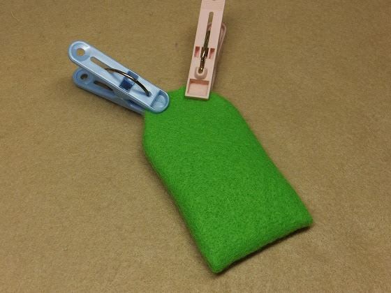 フェルトのカラフル ふっくら お守り 手作りなら 思いのママ