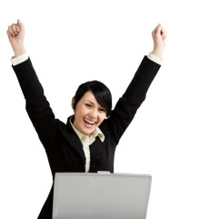 Successful businesswoman