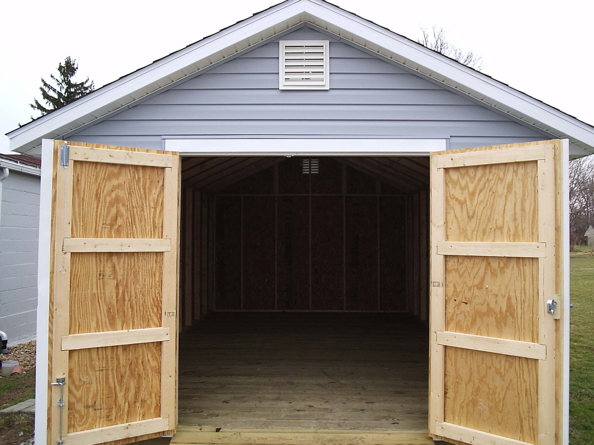 How To Buy Replacement Wood Shed Doors For Your Back Yard ...