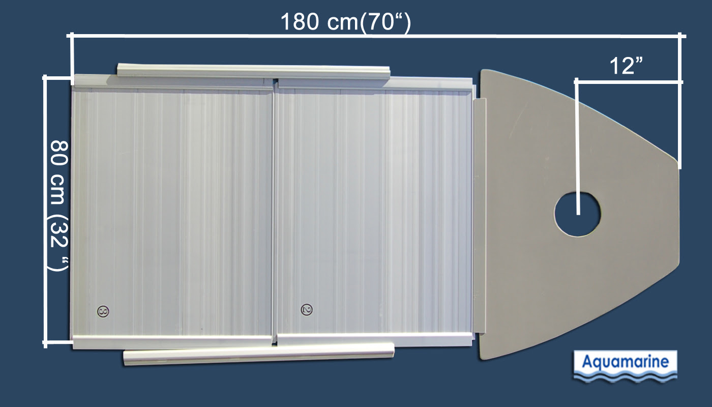 ... / Replacement Floors,Deck / Aluminum floor for 8.8 inflatable boat