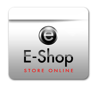 E Shop Online Store Logo