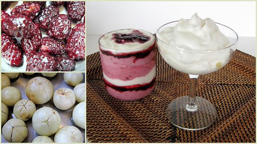 Gooseberry and Marionberry Fools