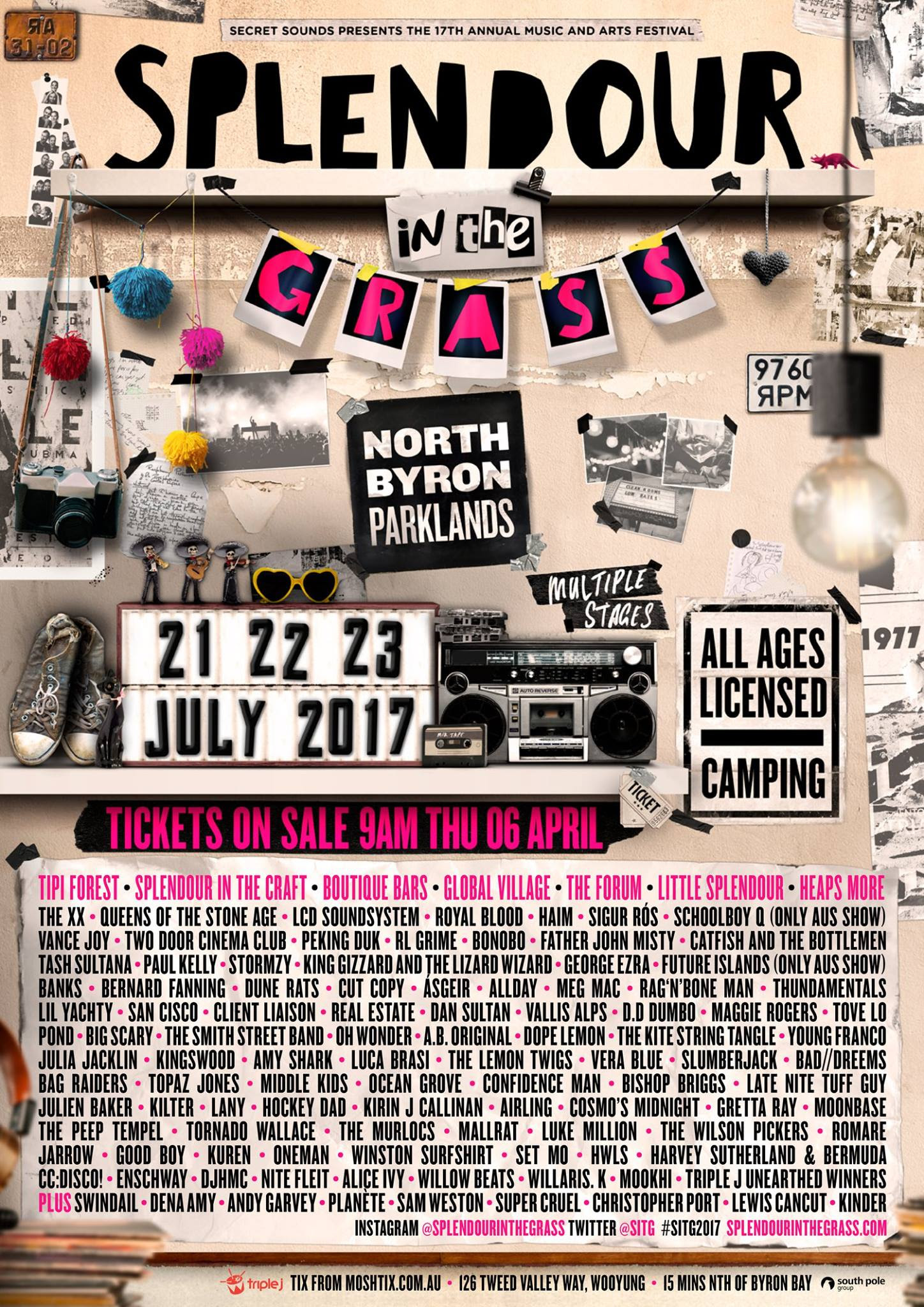 Queens of the Stone Age, The xx, LCD Soundsystem Top 