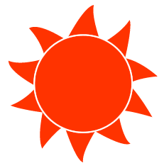 最高の太陽 顔 イラスト フリー アニメ画像