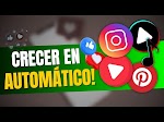 Como CRECER en Instagram, YouTube, TikTok y Pinterest Desde Cero