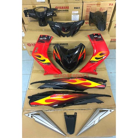 lcv1 cover set hitam oren