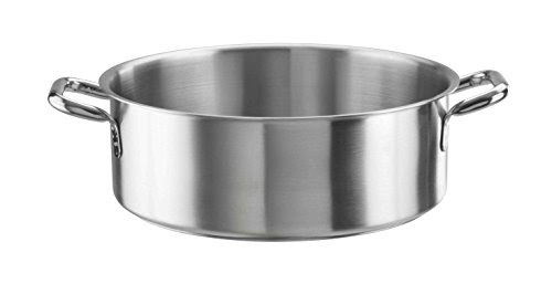 Pinti Stainless Steel Stewing Pot 28 cm diameter; 5.75 Litre Tender 