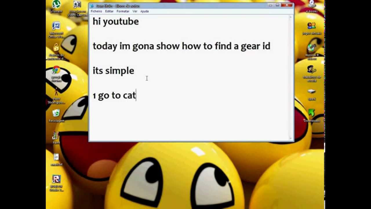 How to find a gear id in ROBLOX? - YouTube