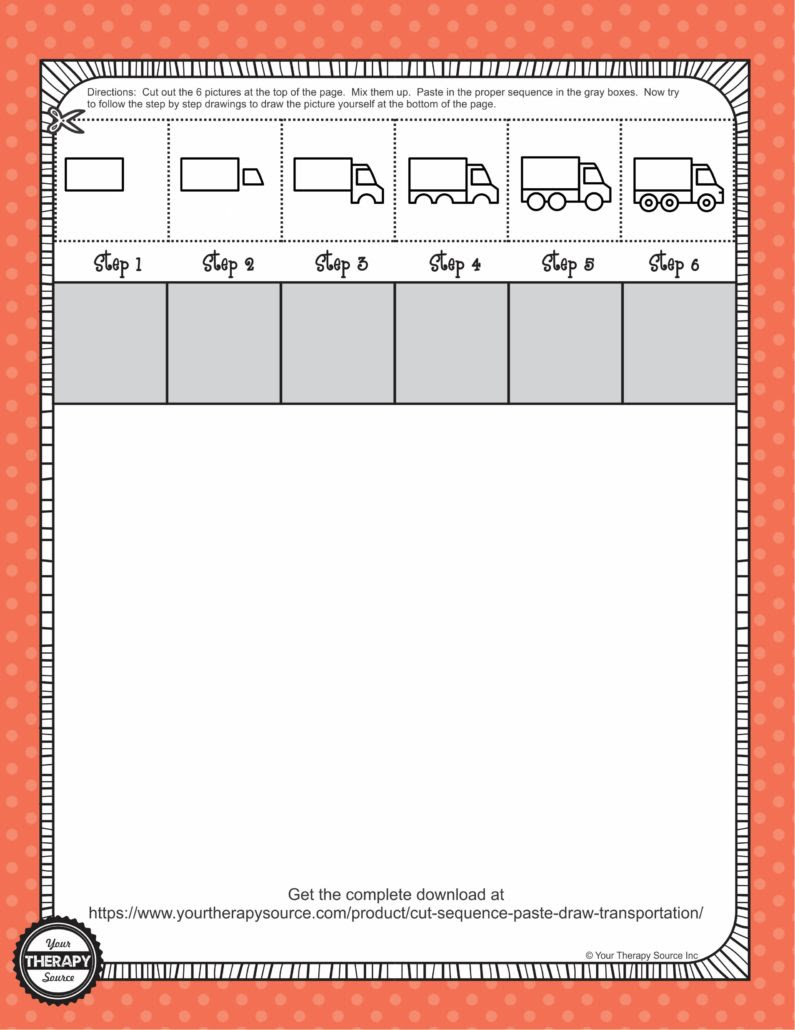 Good Health and Cut, Sequence and Draw Trucks. Elvonda