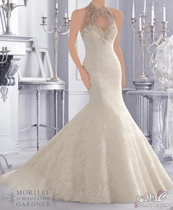 صور فساتين زفاف 2015 , فساتين زفاف للعرائس 2015 , فساتين زفاف بلون الاوف وايت
