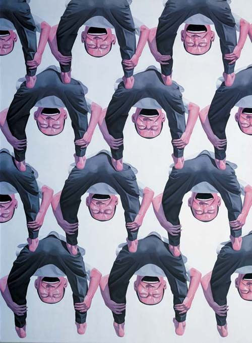 Art du rire Yue Minjun