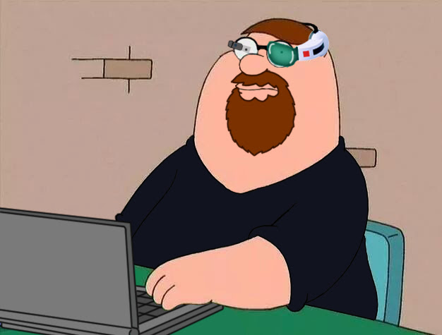 Peter Griffin with no face : photoshopbattles