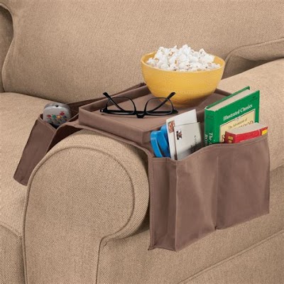 Creating An Over The Armchair Organizer For Maximum Comfort