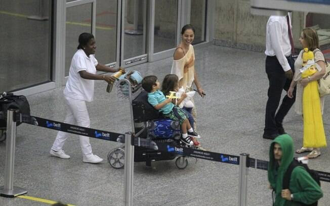 O filho mais velho de Juliana Paes, Pedro