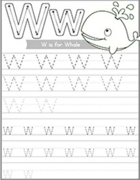 Your preschool students will love these free printable letter w coloring pages! letter w do a dot printables for letter case differentiation practice