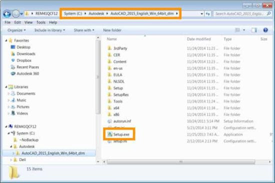 cài đặt autocad network license