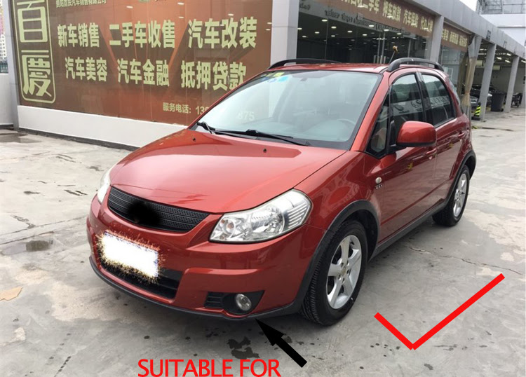 Free Shipping High Quality Abs Chrome Front Fog Lamps Cover Trim Fog Lamp Shade Trim For Suzuki Sx4 Chrome Trim Trim Chromesuzuki Sx4 Aliexpress